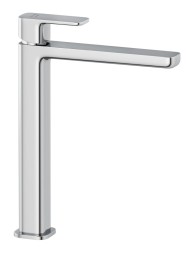 Смеситель для раковины-чаши KLUDI RENON керамический картридж, высокий излив, однорычажный, хром (422980575)