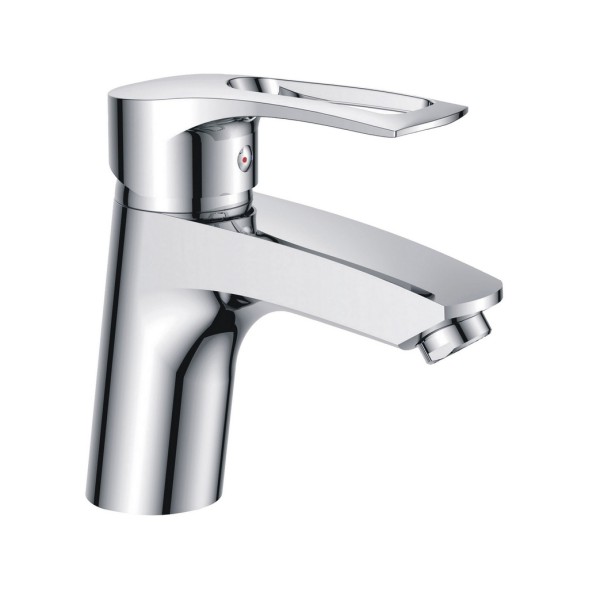 Смеситель для раковины 40к CN1066 CRON литой, ХРОМ - CN1066 