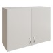 шкаф навесной кухонный 80 белый - 508999 