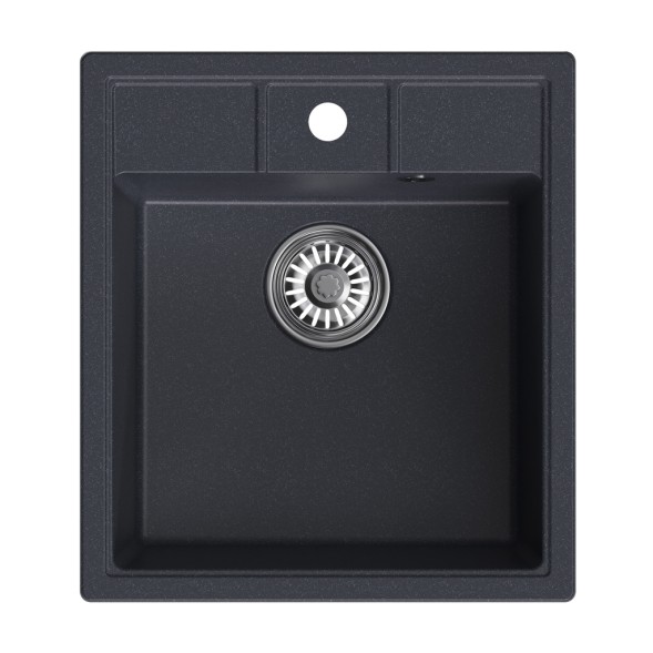 Мойка ML-GM28 КОМФОРТ антрацит (343), 450*500*190мм - 00-00009491 