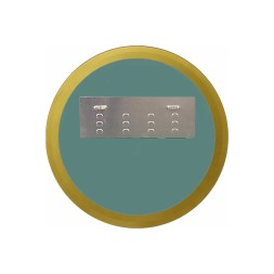 Зеркало MIXLINE "Ренуар" D400 без подсветки, золотое обрамление - MLZ.RenGold.4