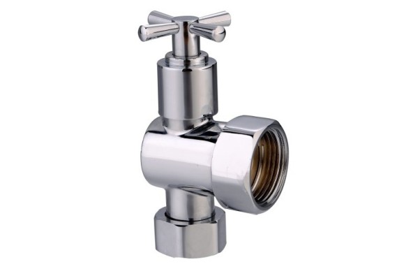 Вентиль запорный угловой для П/С 1&amp;quot;х3/4&amp;quot; вн/вн крест - 4706SCH1005 