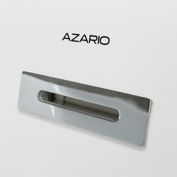Ванна акриловая Azario Катрина 1500x750x580 отдельностоящая, рифленая, в комплекте с сифоном и металлической рамой (AZ-6601C-15075)
