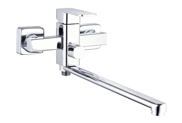 Смеситель для ванны и раковины 35к Glauf NEB7-A123 дивертор поворотный - NEB7-A123 