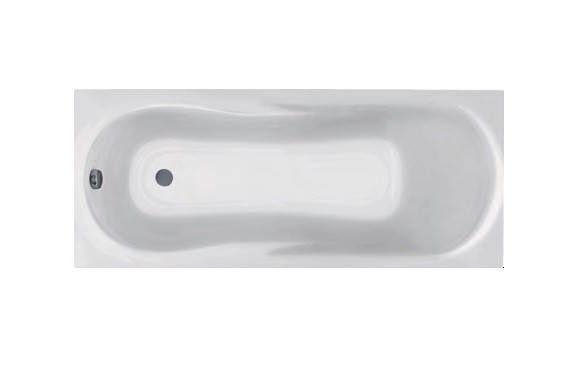 Ванна акриловая Roca UNO прямоугольная 170x75x50