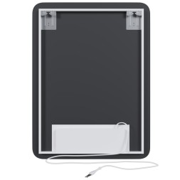 Зеркало MIXLINE &amp;quot;Алон радиус&amp;quot; - ЭКОНОМ 600*800 (ШВ) светодиодная подсветка, сенсорный выключатель - MLZ.Al.6-8.1.2 