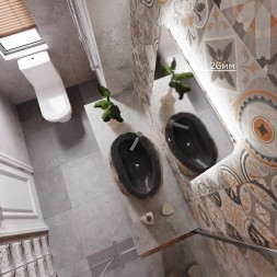 Зеркало MIXLINE &amp;quot;Алон радиус&amp;quot; - ЭКОНОМ 600*800 (ШВ) светодиодная подсветка, сенсорный выключатель - MLZ.Al.6-8.1.2 