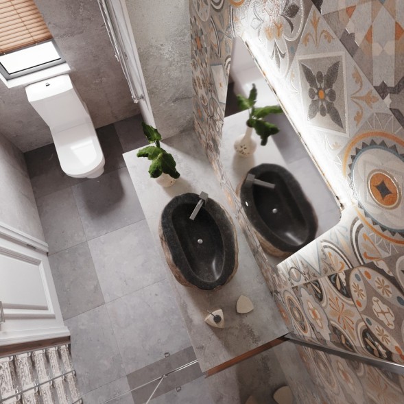 Зеркало MIXLINE &amp;quot;Алон радиус&amp;quot; - ЭКОНОМ 600*800 (ШВ) светодиодная подсветка, сенсорный выключатель - MLZ.Al.6-8.1.2 