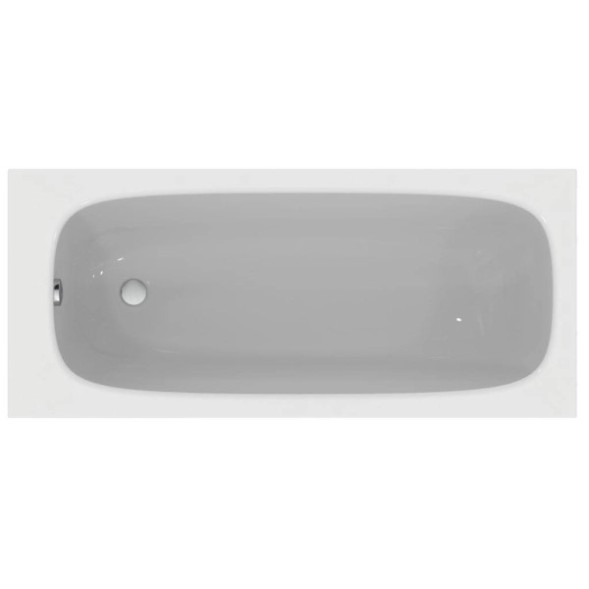 Ванна акриловая Ideal Standard i.life 1600х700 пристенная, встраиваемая (T475801)