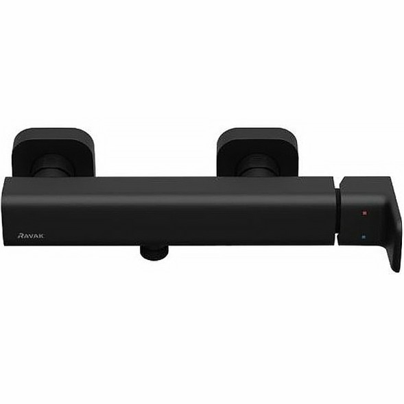 Смеситель для душа Ravak 10° Free black-TD F 032.20/150 керамический картридж, черный матовый (X070153)