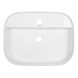 Раковина накладная Azario 610x450x120 овальная, белый глянец (AZ-2205)