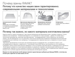 Ванна акриловая Ravak LOVE STORY II P белая