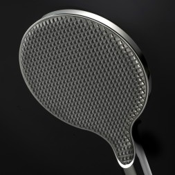 Ручной душ BOSSINI Apice один режим, c Easy-Clean, чёрный матовый (B00900.073)