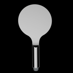 Ручной душ BOSSINI Apice один режим, c Easy-Clean, чёрный матовый (B00900.073)