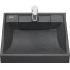 Раковина Aquaton Рейн 60 на стиральную машину, графит (1A72103KRW210)