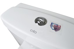 Унитаз-компакт Creo Ceramique TOURS 370х700х790 напольный, с тонкой крышкой и быстросъемным сиденьем микролифт (TO1002N+TO1003N+TO1001N)