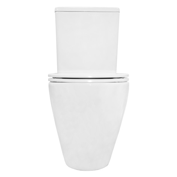 Унитаз-компакт Azario Grado 665х380х845 напольный, смыв &amp;quot;Торнадо&amp;quot;, безободковый, с бачком и сидением микролифт (AZ-2141 UQ1)