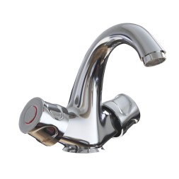 Смеситель для раковины 1/2 кер. MIXLINE ML01-04 п/шпильку (без подводки) - ML01-04