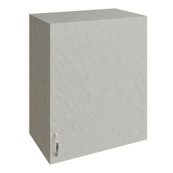 шкаф навесной кухонный с сушкой 50 белый мрамор - 510096 