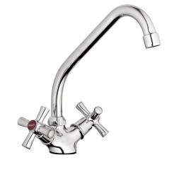 Смеситель для кухни 1/2 кер Glauf QMT4-A722 п\шпильку - QMT4-A722