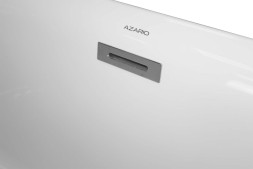 Ванна акриловая Azario ROVETA 1700х800х580 свободностоящая, в комплекте с сифоном и металлической рамой (AZ-6615)