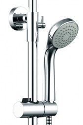 Душевая колонна Bravat OPAL R со смесителем для ванны, поворотный излив, хром (F6125183CP-A2-RUS)