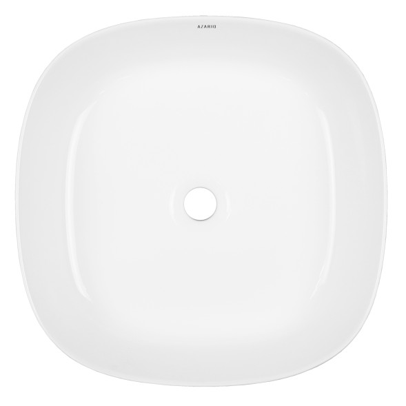 Раковина-чаша Azario 450х450х140 накладная, округлая, белый глянец (AZ-2269)