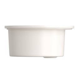 Мойкa ML-GMS01 СТАНДАРТ круглая, белый (331), 470мм (глуб. чаши 180) - 00-00002347