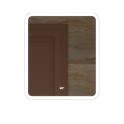 Зеркало MIXLINE "Стив-2" 600*700 (ШВ) сенсорный выключатель, светодиодная подсветка + подогрев - LED-00002842