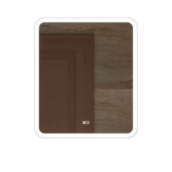 Зеркало MIXLINE &amp;quot;Стив-2&amp;quot; 600*700 (ШВ) сенсорный выключатель, светодиодная подсветка + подогрев - LED-00002842 