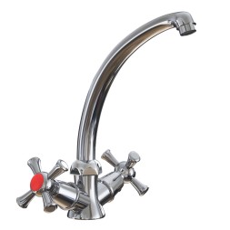 Смеситель для кухни 1/2 кер. MIXLINE ML10-03 п/гайку (без подводки) - ML10-03 