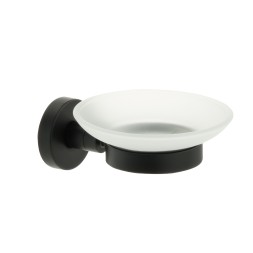 Мыльница подвесная Fixsen Comfort Black черная матовая (FX-86008)
