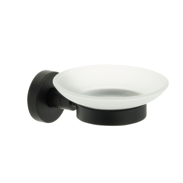 Мыльница подвесная Fixsen Comfort Black черная матовая (FX-86008)