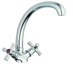 Смеситель для кухни 1/2 кер Glauf QMT4-B722 п\шпильку - QMT4-B722