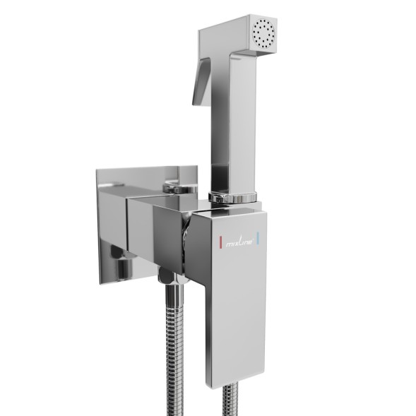 Смеситель с гигиенической лейкой 25k MIXLINE ML31-082 &amp;quot;Ray&amp;quot; встраиваемый - ML31-082 