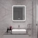 Зеркало MIXLINE &amp;quot;Стив-3&amp;quot; 600*700 (ШВ) сенсорный выключатель, часы + подогрев - LED-00002843 