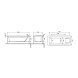 Ванна акриловая Jacob Delafon Sofa 170x70 прямоугольная, белая (E60518RU-00)