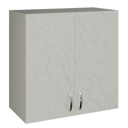 шкаф навесной кухонный с сушкой 60 белый мрамор - 510098 