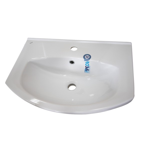 Раковина накладная &amp;quot;Элеганс-60&amp;quot; белая (Rosa) - 4620008196114 