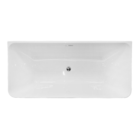 Ванна акриловая Azario RODEN 1700х750х580 пристенная, в комплекте с сифоном и металлической рамой (AZ-6715-2)