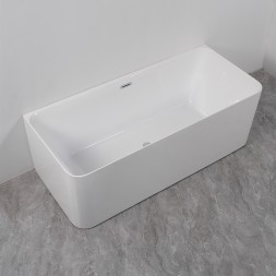 Ванна акриловая Azario RODEN 1700х750х580 пристенная, в комплекте с сифоном и металлической рамой (AZ-6715-2)