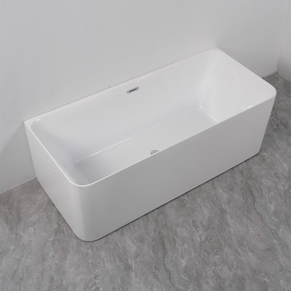 Ванна акриловая Azario RODEN 1700х750х580 пристенная, в комплекте с сифоном и металлической рамой (AZ-6715-2)