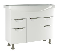 Тумба д/ванной &amp;quot;ЭТЬЕН-105&amp;quot; под раковину Элеганс-105 (Kirovit) (ПВХ) - 542411 