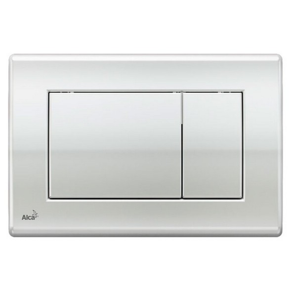 Кнопка для инсталляции ALCAPLAST/Alcadrain М271 квадрат, хром-глянец - M271 