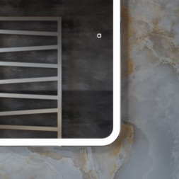 Зеркало MIXLINE "Стив" 500*700 (ШВ) сенсорный выключатель, светодиодная подсветка, гор/верт крепеж - LED-00002904