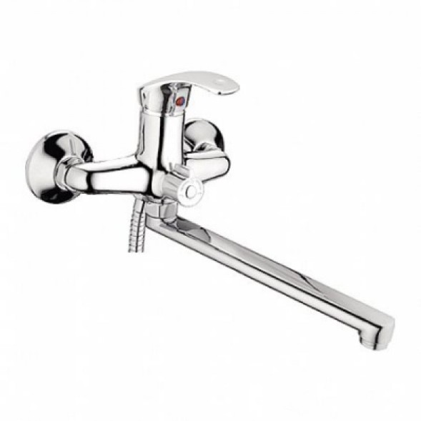 Смеситель для ванны и раковины 35к L2236 Ledeme б/отв, див в корпусе L-нос, латунь - L2236 