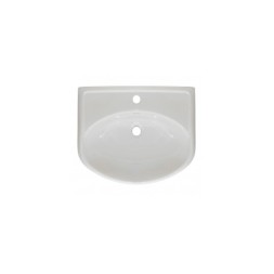 Раковина накладная "Арго-50" белая (ОК) - реал-ия с мебелью!!!