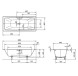 Ванна стальная Kaldewei CAYONO DUO 180x80, без ножек (272500010001)