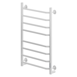 Полотенцесушитель MIXLINE MIRA 80х50 (таймер, 335 Вт, 8 перекладин) электрический БЕЛЫЙ - ML-556417