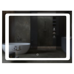 Зеркало MIXLINE &amp;quot;Фортуна&amp;quot; 800*600 (ШВ) сенсорный выключатель, светодиодная подсветка - ФР-00000947 